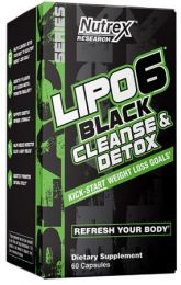 Nutrex LIPO-6 BLACK CLEANSE & DETOX